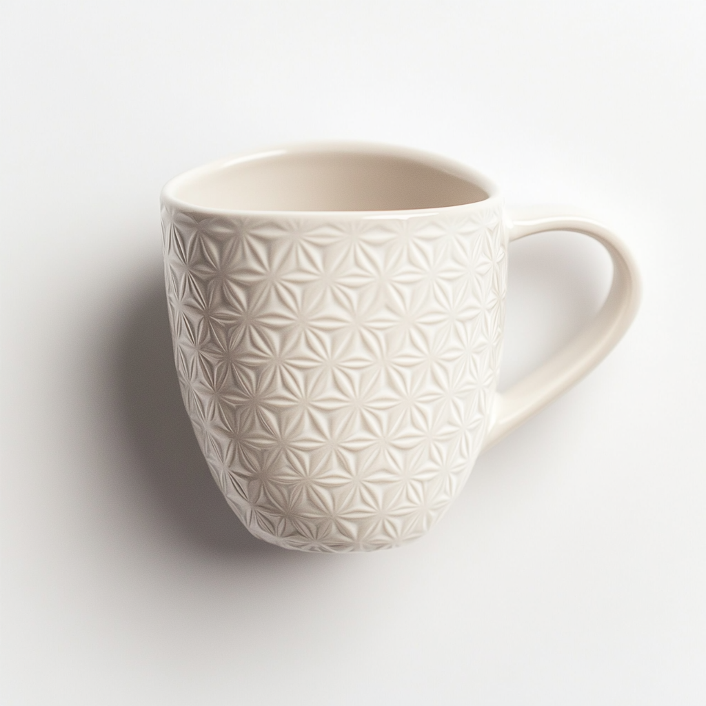 Xovux Embossed Art Ceramic Mug