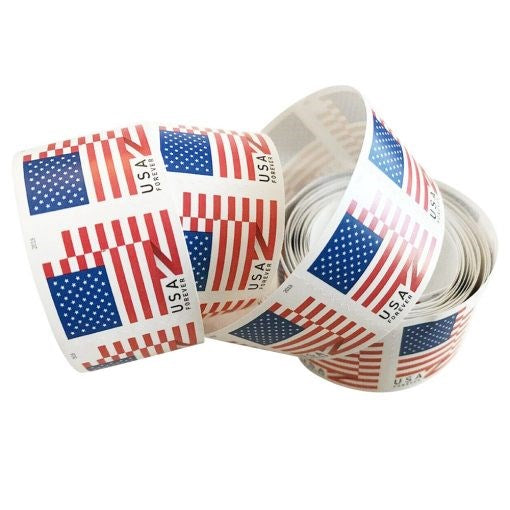 2018 U.S Flag Forever Stamps Roll 100pcs