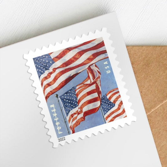 2022 U.S Flag Forever Stamps Booklet 1000pcs