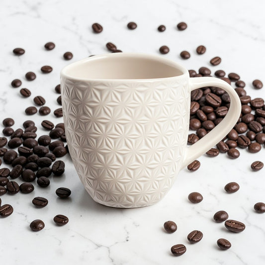 Xovux Embossed Art Ceramic Mug